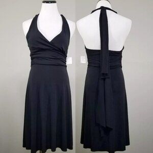 Nos Vintage y2k Charlotte Russe Halter Dress S Womens Versatile Feminine Classic